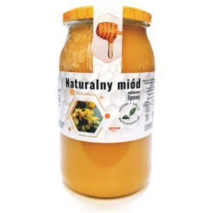 Miód nektarowy lipowy 1,2kg kremowany