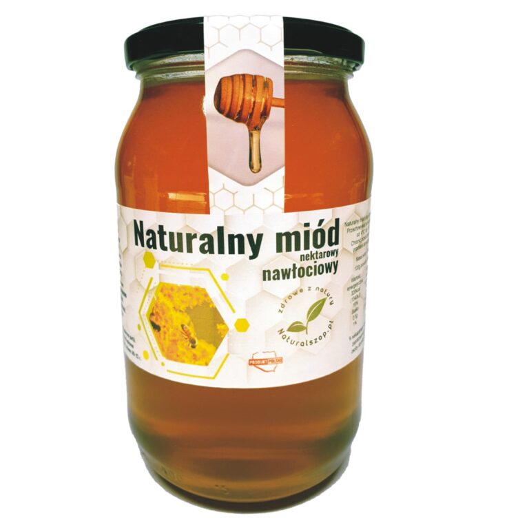 naturalszop Promocje 8 Miód nektarowy nawłociowy 1,2kg kremowany