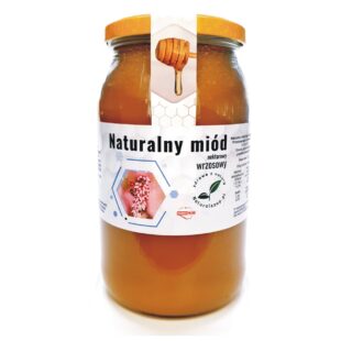Miód nektarowy wrzosowy 1,2kg kremowany