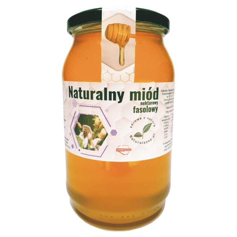 naturalszop Promocje 9 Miód nektarowy fasolowy 1,2kg
