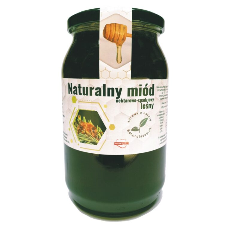 naturalszop Promocje 11 Miód leśny nektarowo-wrzosowy-spadziowy iglasty 1,2kg kremowany