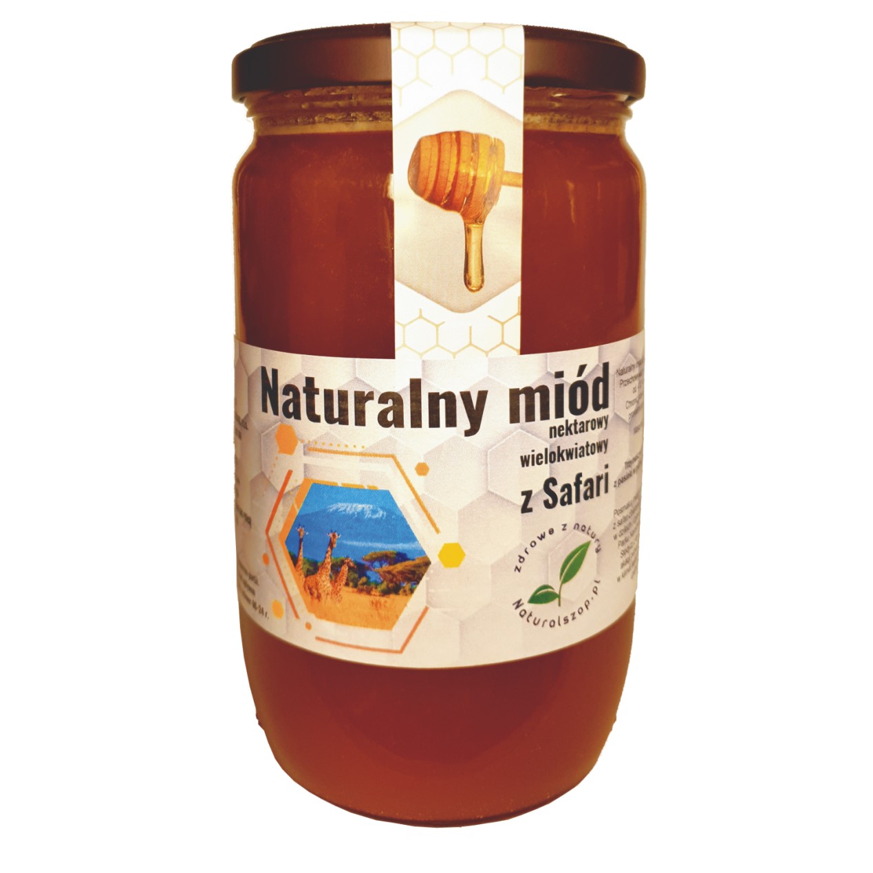 naturalszop Strona główna 18 Miód wielokwiatowy z Safari 950 g