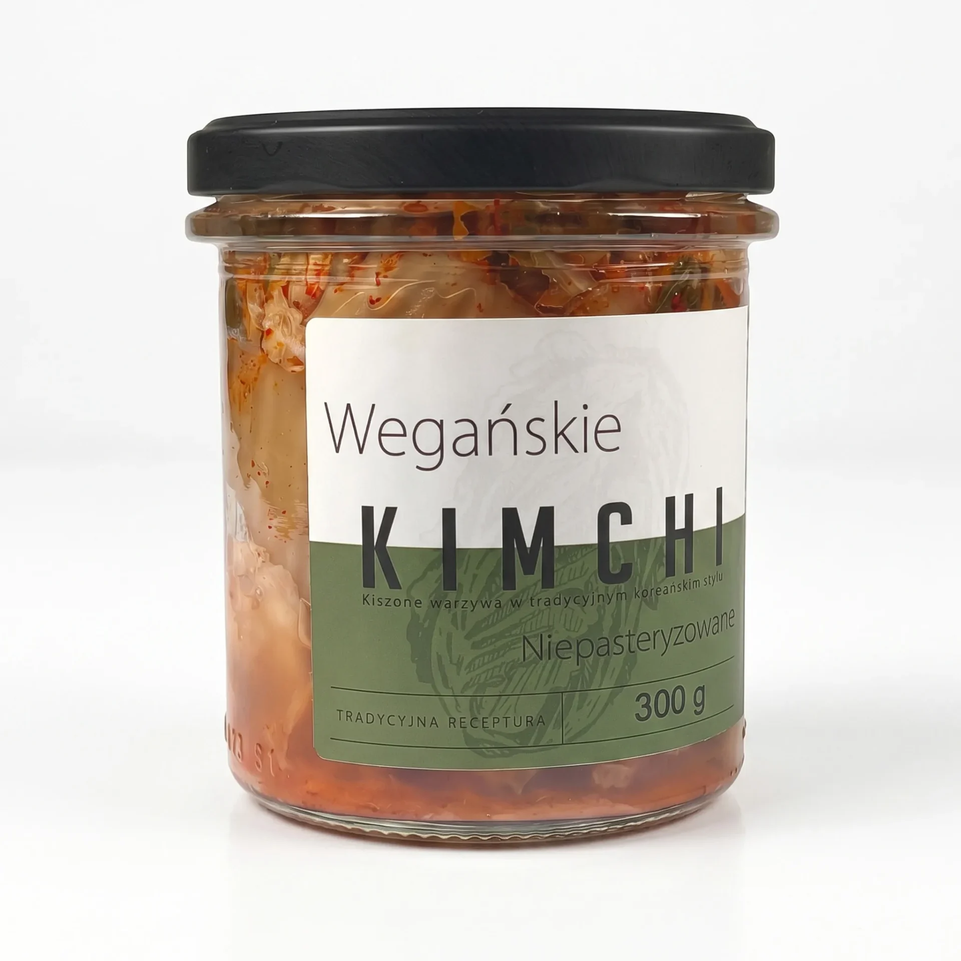 naturalszop Kimchi wegańskie niepasteryzowane 300 g 1 Kimchi wegańskie niepasteryzowane 300 g