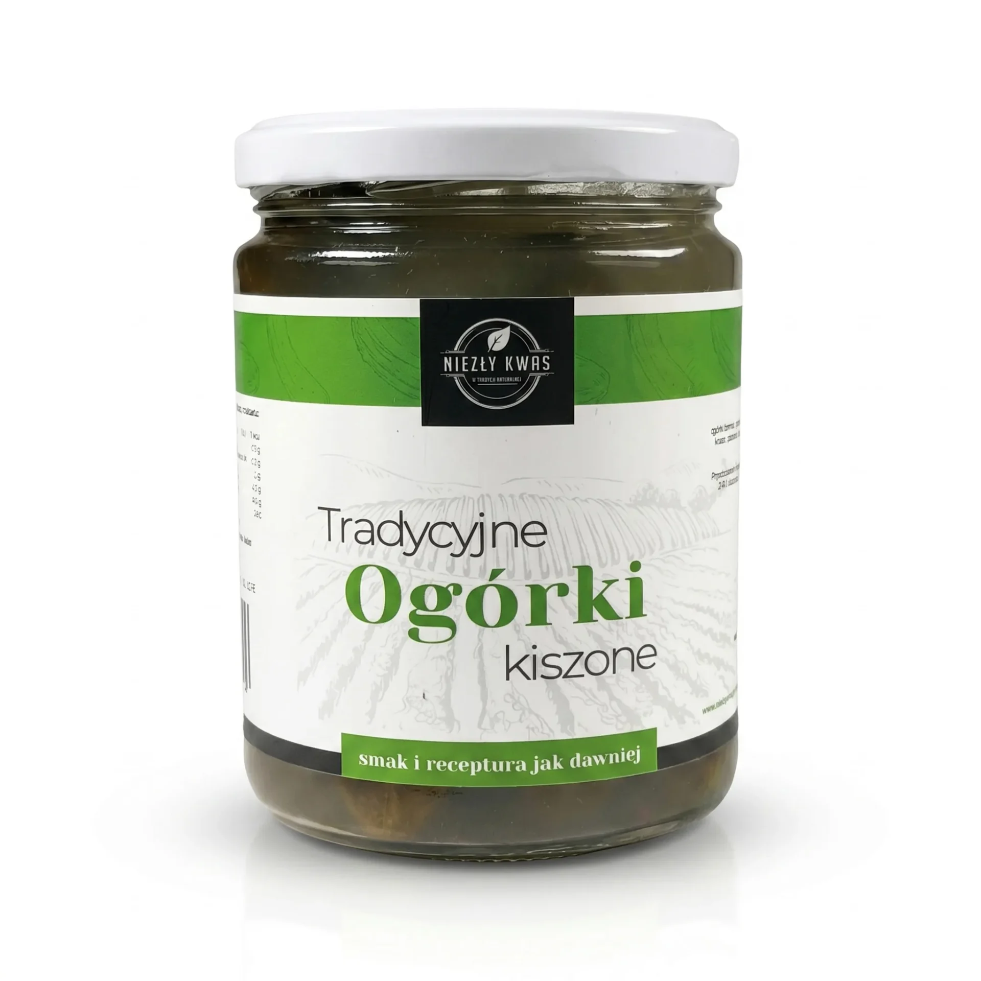 naturalszop Tradycyjne ogórki kiszone 500 g 1 Tradycyjne ogórki kiszone 500 g
