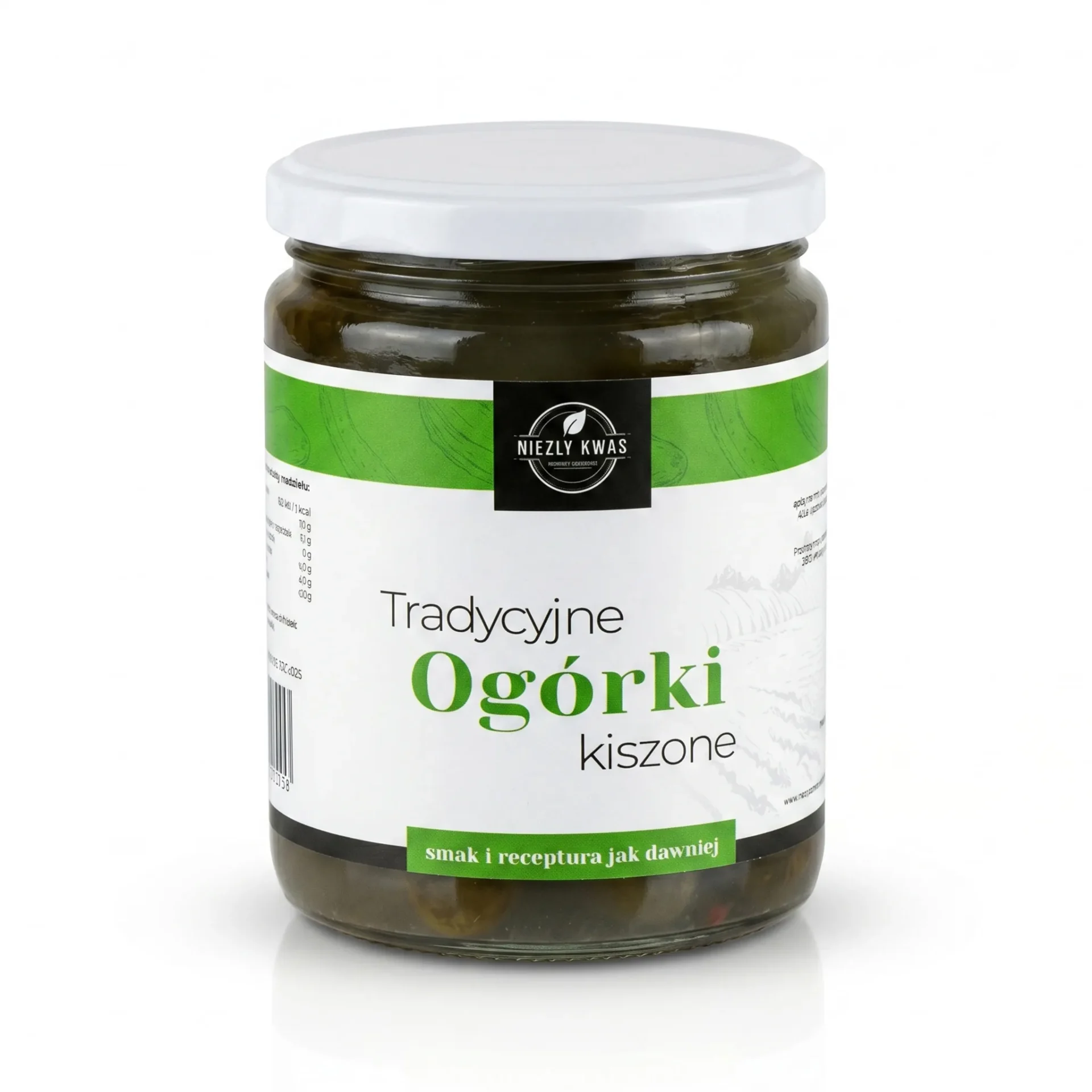 naturalszop Tradycyjne ogórki kiszone 500 g 2 Tradycyjne ogórki kiszone 500 g – zdjęcie 2
